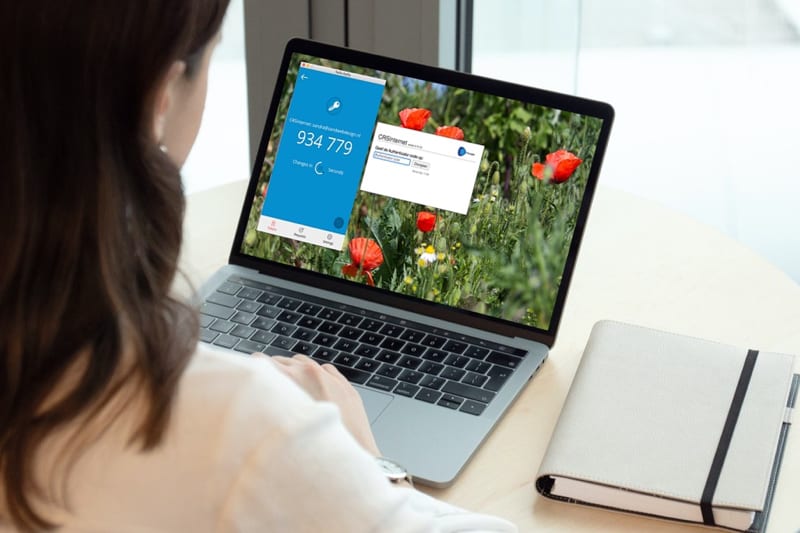 Een authenticator gebruiken met HCI GGZ
